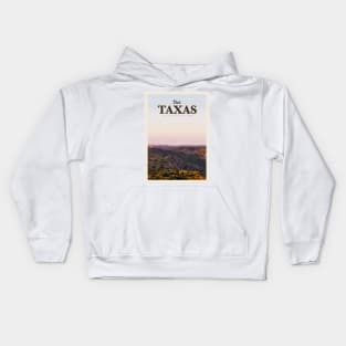 Visit Taxas Kids Hoodie